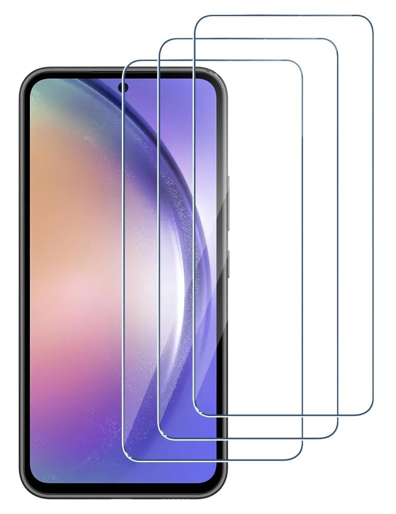 3-Pack Samsung A56 5G Skärmskydd i Härdat Glas