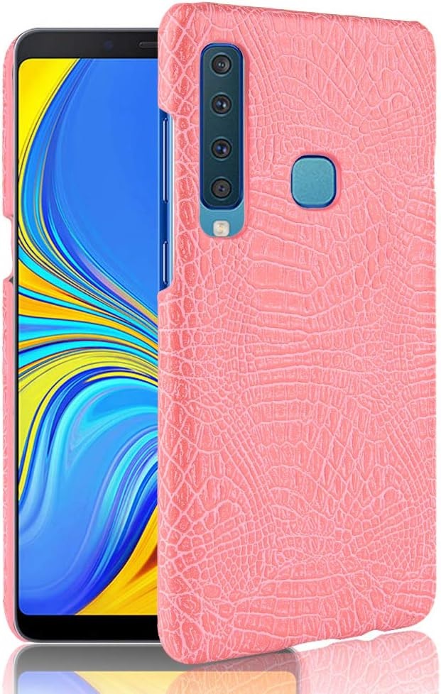  Samsung Galaxy A9 (2018) - Krokodil Mönster Skal - Rosa