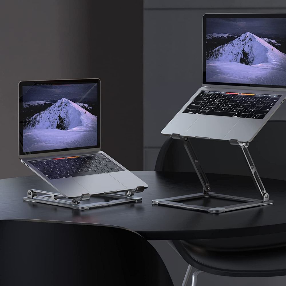 Tech-Protect Tech-Protect Prodesk Laptop Stativ Universal Grå