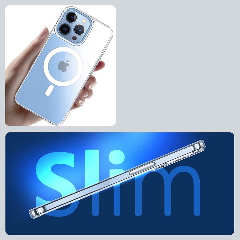 Tech-Protect Tech-Protect iPhone 12 / 12 Pro Skal Magmat MagSafe Transparent