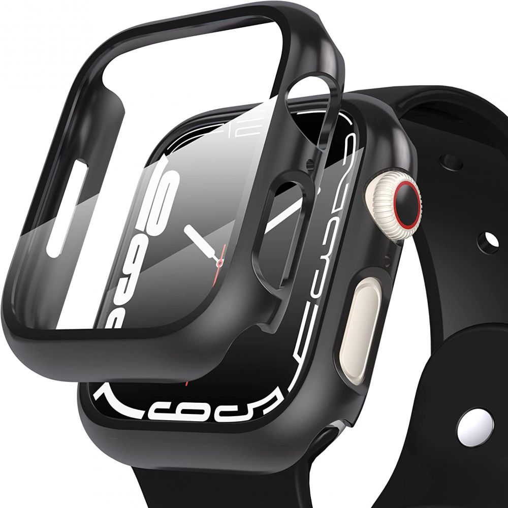 Tech-Protect Tech-Protect Apple Watch 45 mm Skärmskydd 360 Defense Svart