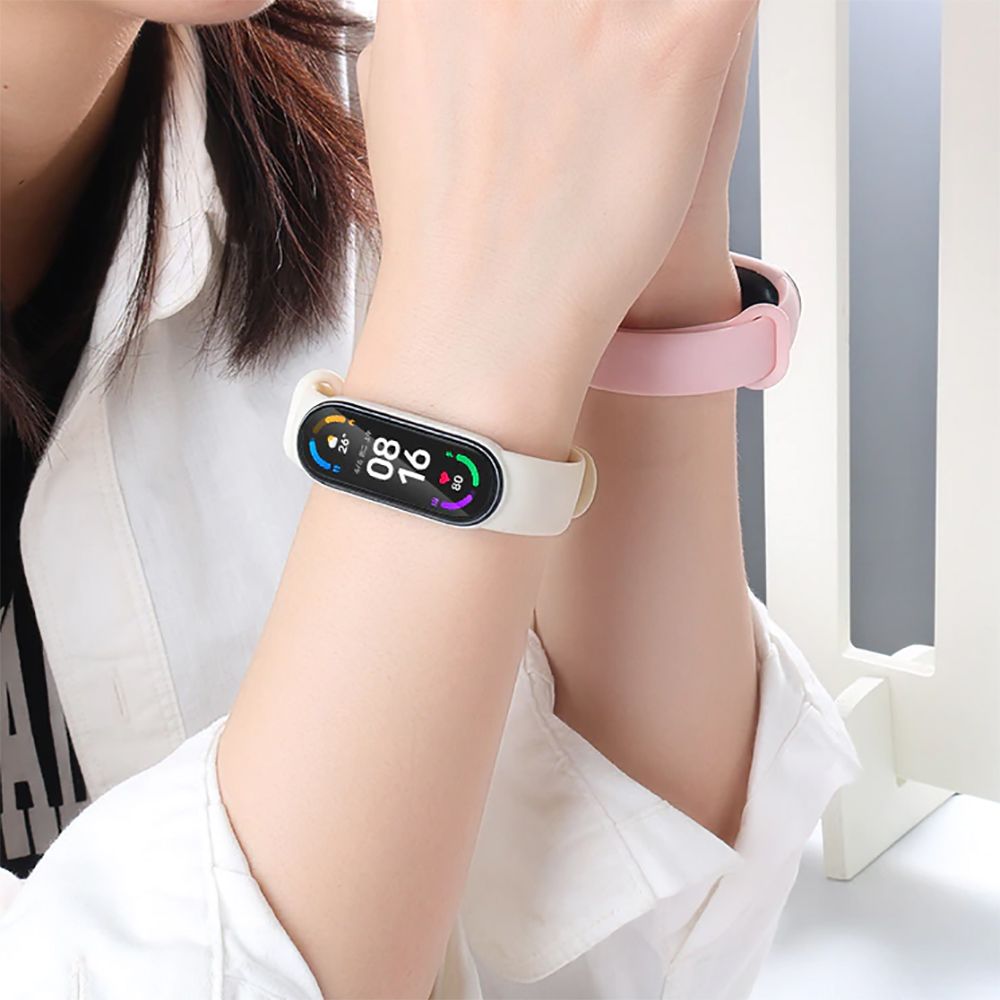 Tech-Protect Tech-Protect Xiaomi Mi Smart Band 5 / 6 / 7 Armband Iconband Röd