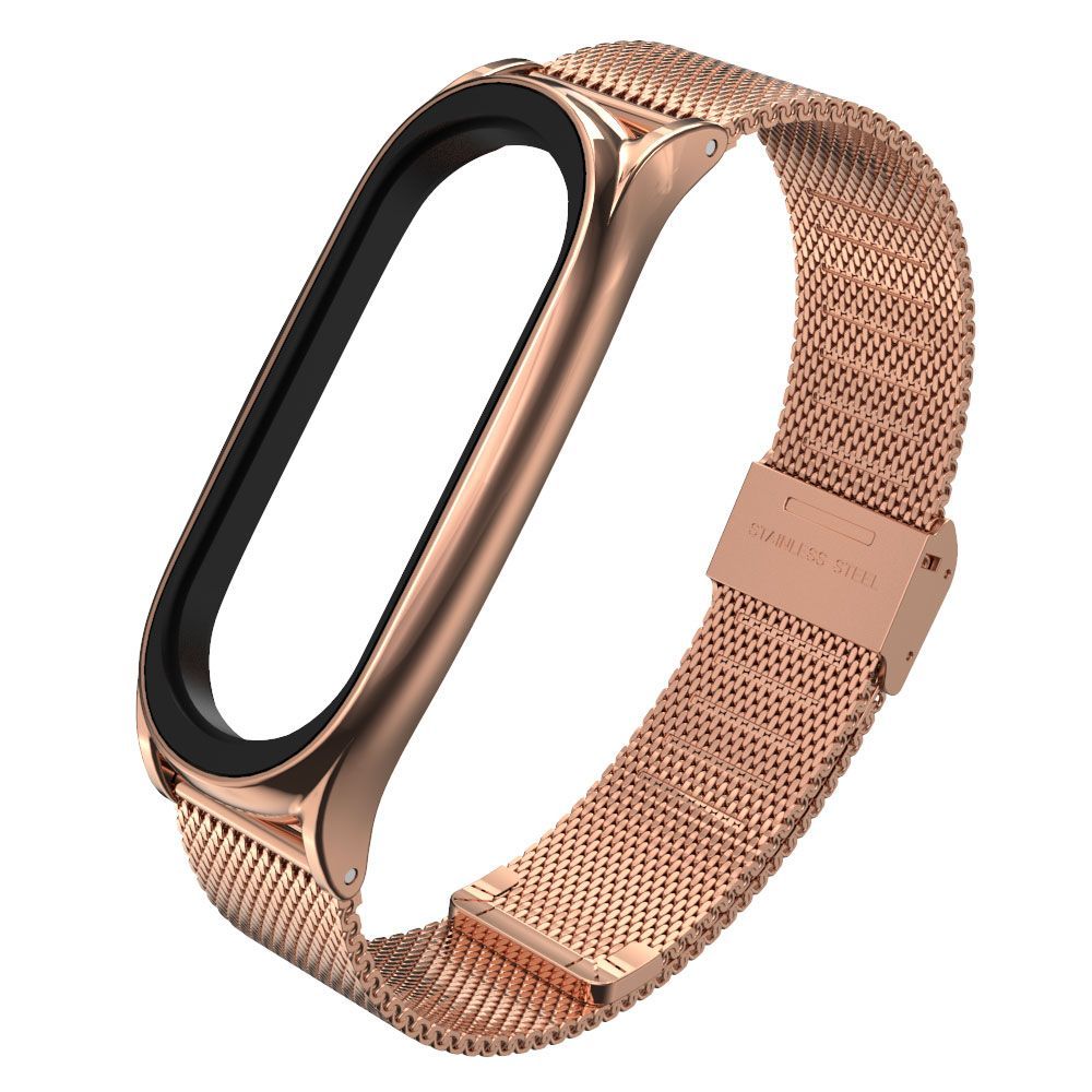 Tech-Protect Tech-Protect Milanese Metall Armband Xiaomi Mi Smart Band 5/6 Roséguld