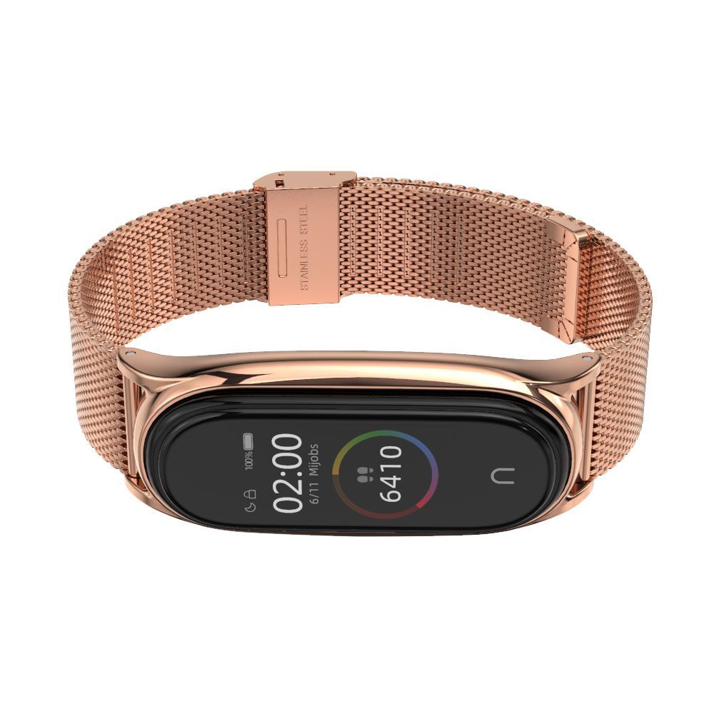 Tech-Protect Tech-Protect Milanese Metall Armband Xiaomi Mi Smart Band 5/6 Roséguld