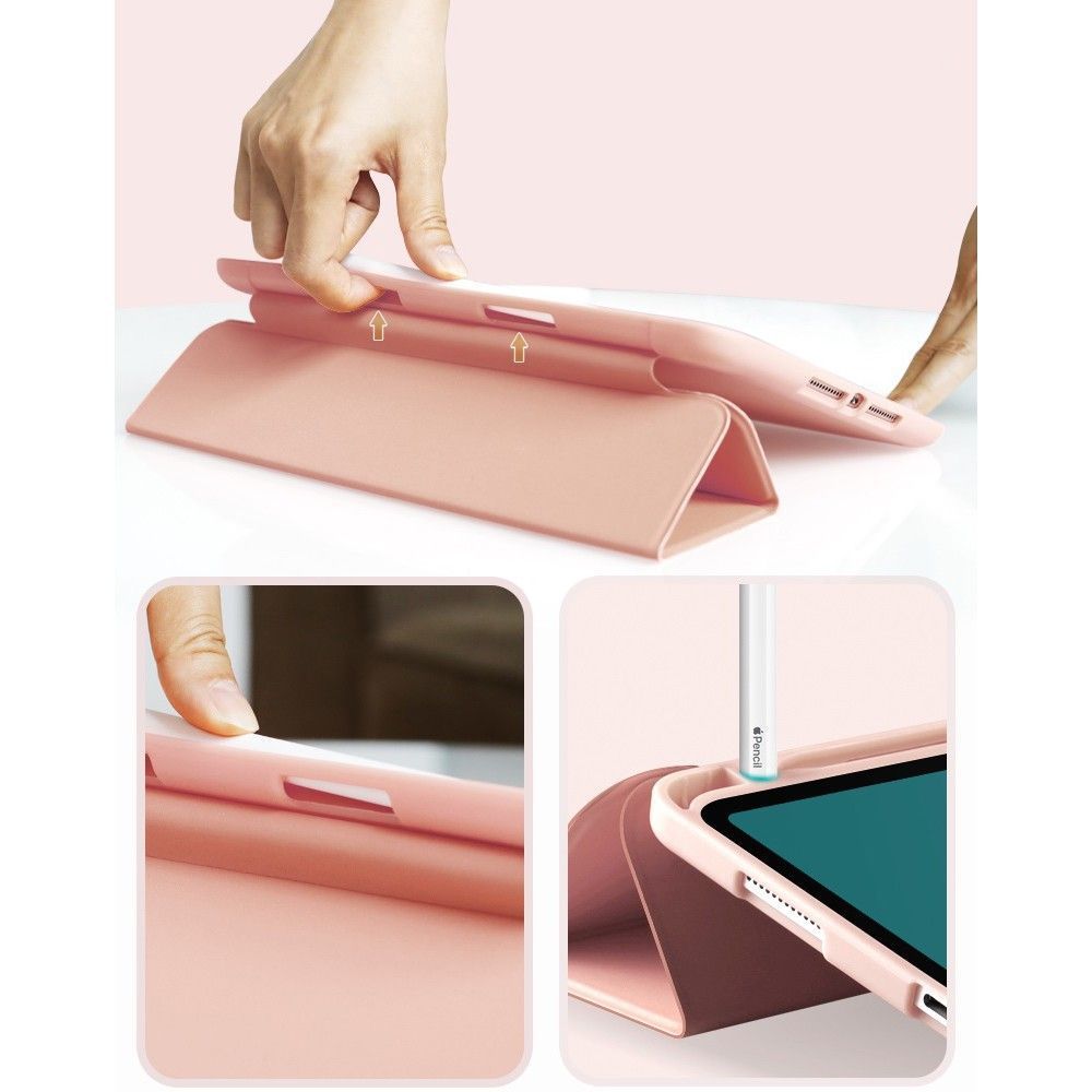 Tech-Protect Tech-Protect iPad 10.2 2019/2020/2021 Fodral Med Pennhållare Svart