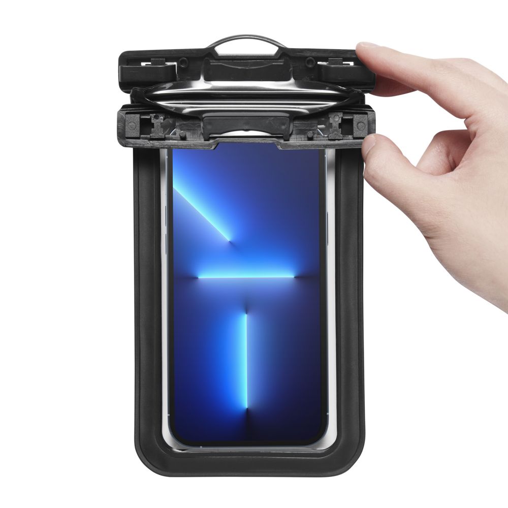 Spigen Spigen Universal Vattentät Påse / Mobilväska Svart