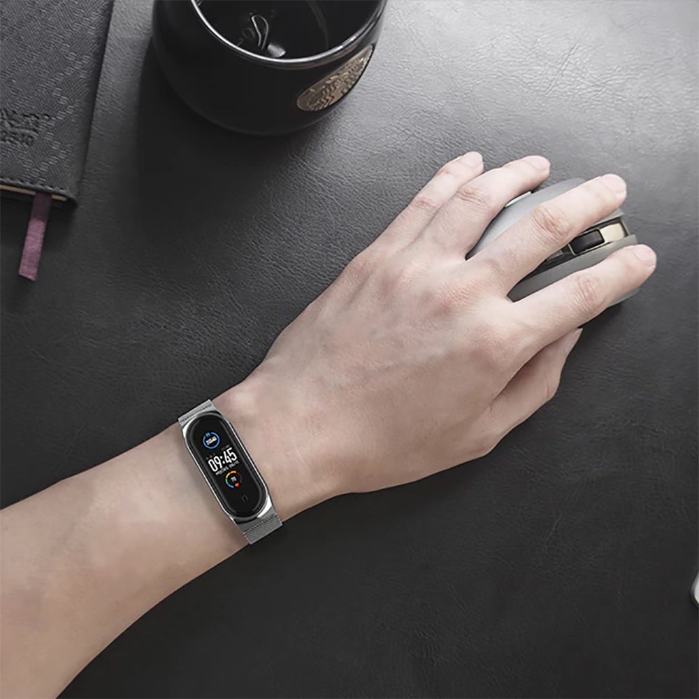 Tech-Protect Tech-Protect Lyxigt Metallarmband Xiaomi Mi Smart Band 7 Roséguld
