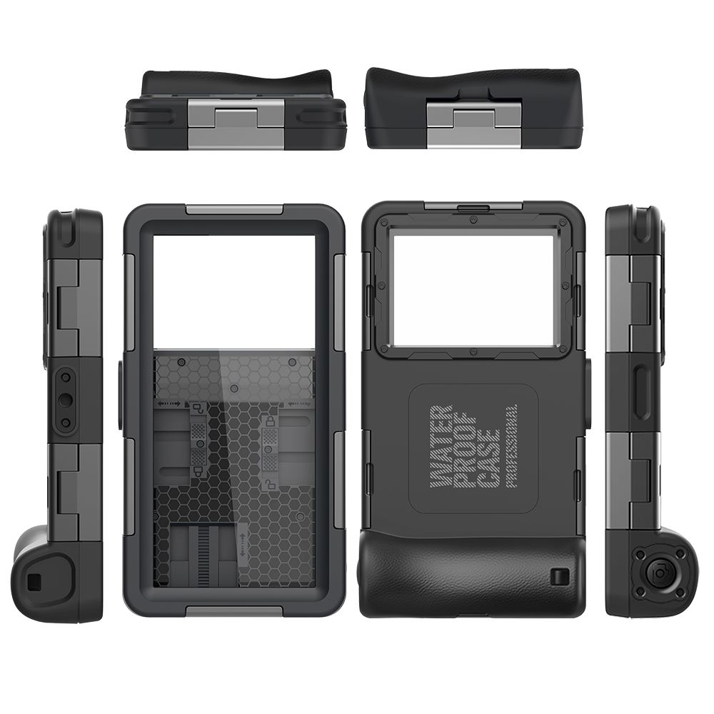 Tech-Protect Tech-Protect IPX8 Universal Dykning Vattentät Fodral Svart