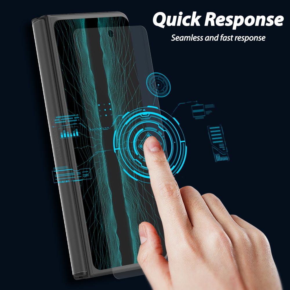 Whitestone Whitestone Samsung Galaxy Z Fold 4 2-PACK Skärmskydd DOME Glass