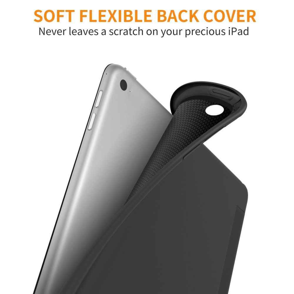 Tech-Protect Tech-Protect iPad 9.7 2017/2018 Fodral SmartCase Svart