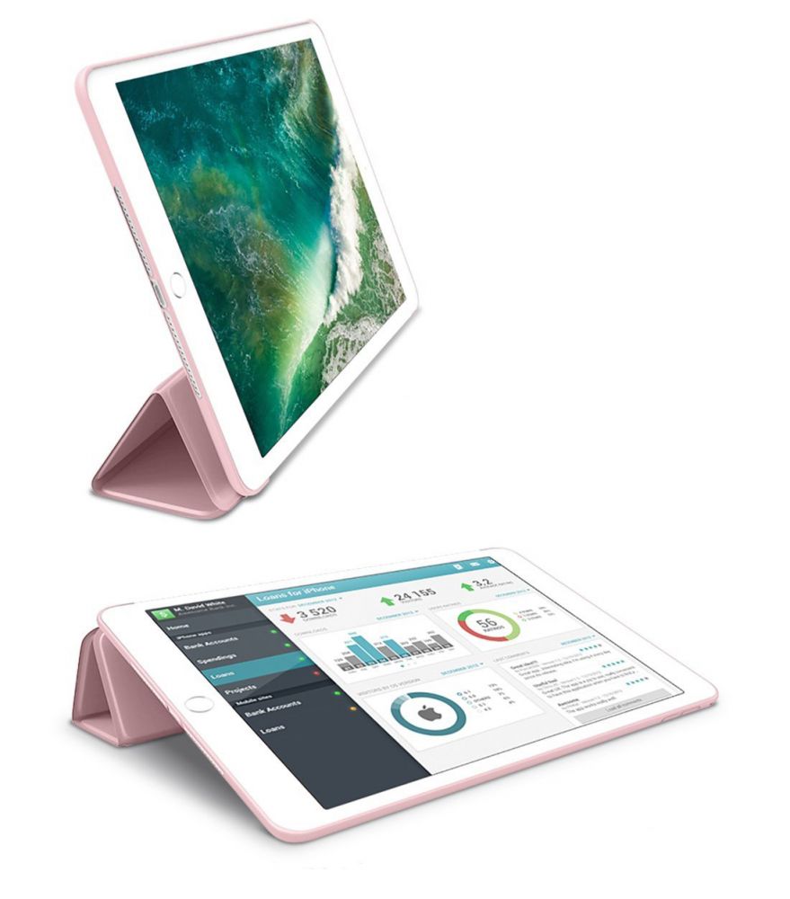 Tech-Protect Tech-Protect iPad 9.7 2017/2018 Fodral SmartCase Roséguld
