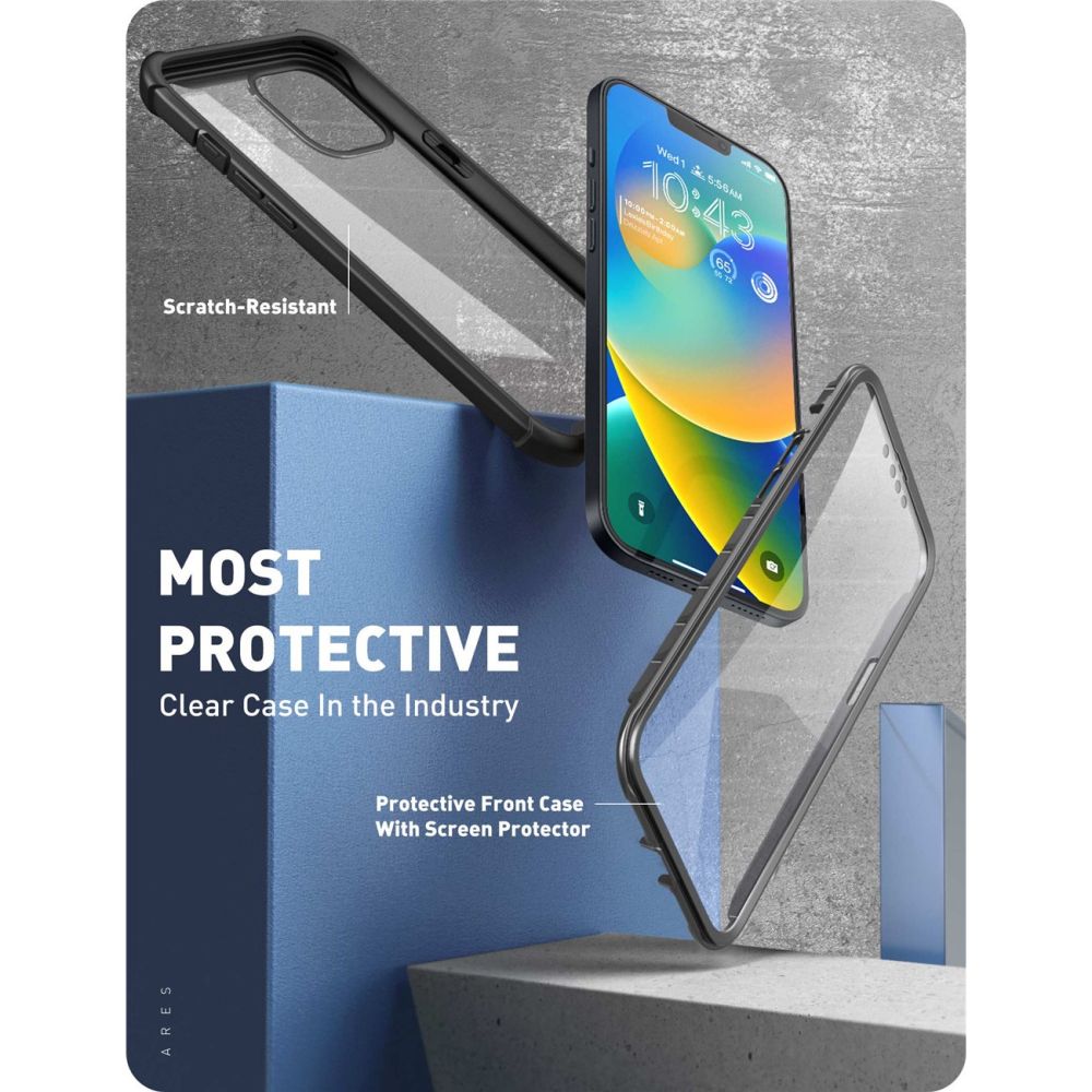 Supcase Supcase iPhone 14 / 13 Skal Iblsn Ares Svart