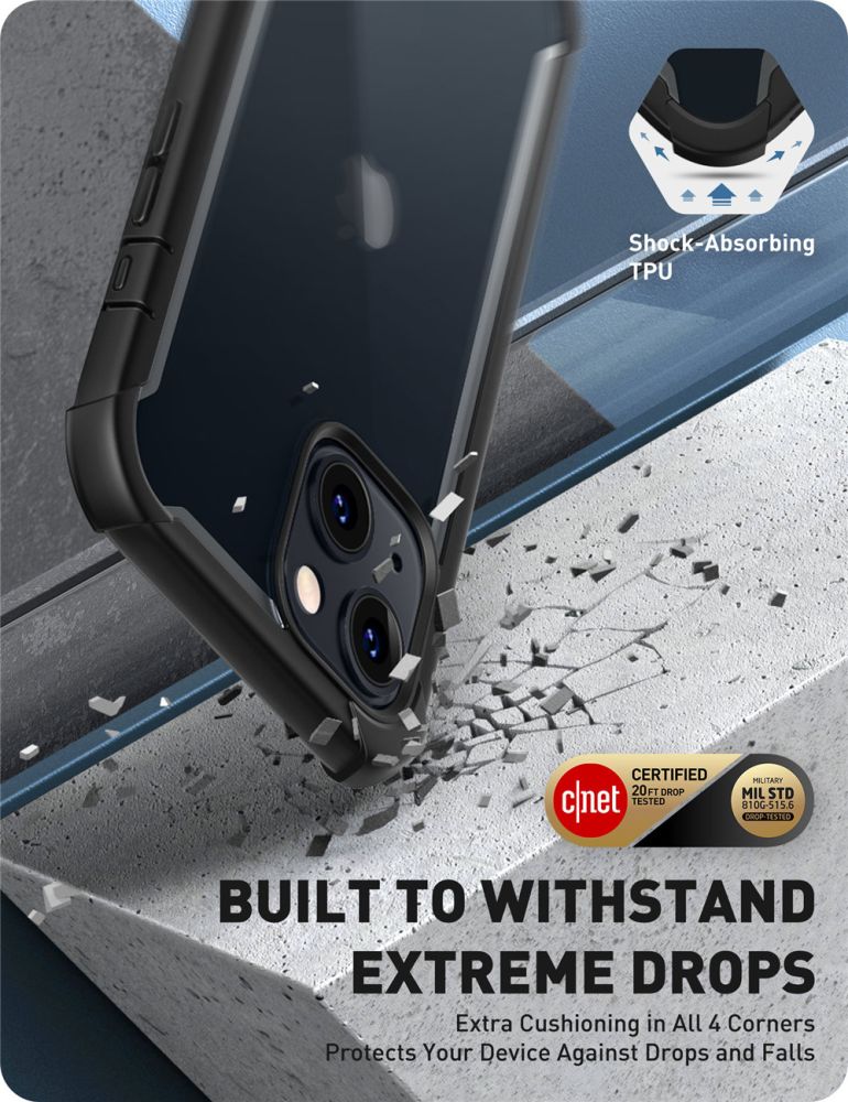 Supcase Supcase iPhone 14 / 13 Skal Iblsn Ares Svart