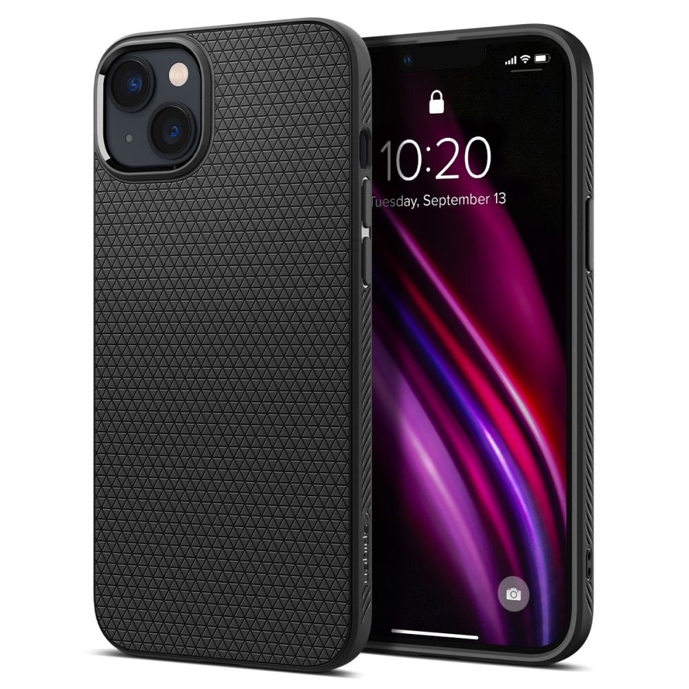 Spigen Spigen iPhone 14 Skal Liquid Air Matt Svart