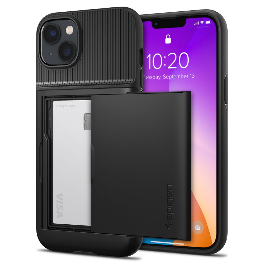 Spigen Spigen iPhone 15 Plus / 14 Plus Skal Slim Armor CS Svart