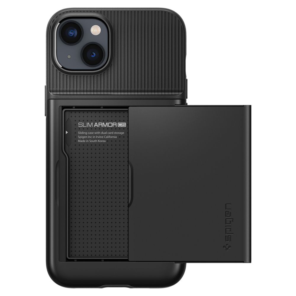 Spigen Spigen iPhone 15 Plus / 14 Plus Skal Slim Armor CS Svart