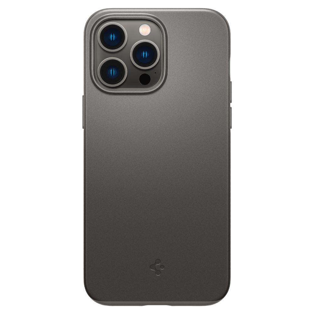 Spigen Spigen iPhone 14 Pro Max Skal Thin Fit Gunmetal