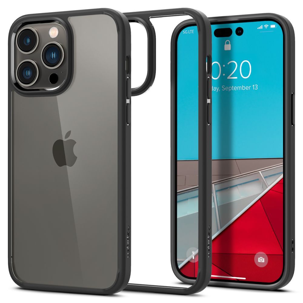 Spigen Spigen iPhone 14 Pro Skal Ultra Hybrid Matt Svart