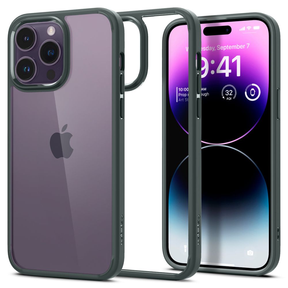 Spigen Spigen iPhone 14 Pro Max Skal Ultra Hybrid Abyss Green