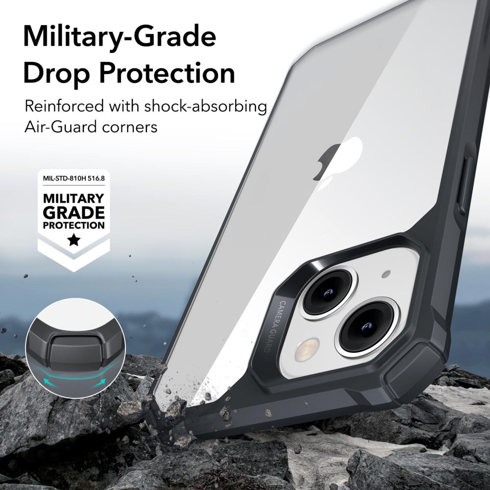 ESR ESR iPhone 15 Plus / 14 Plus Skal Air Armor Transparent/Svart