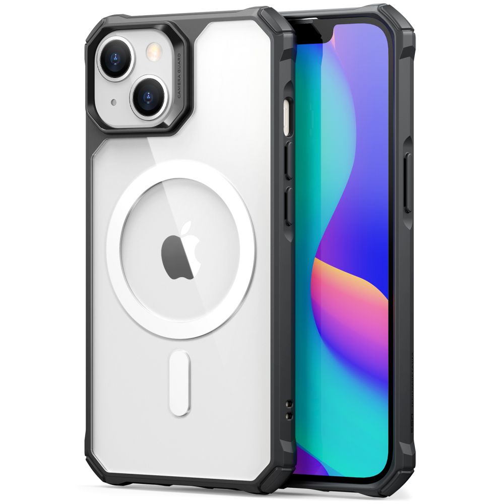 ESR ESR iPhone 15 Plus / 14 Plus Skal Air Armor HaloLock MagSafe Transparent/Svart