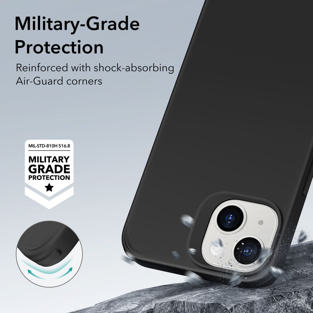 ESR ESR iPhone 15 Plus / 14 Plus Skal CH MagSafe HaloLock Svart