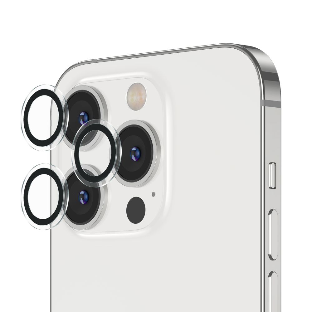 ESR ESR iPhone 14 Pro / 14 Pro Max Linsskydd Härdat Glas Svart