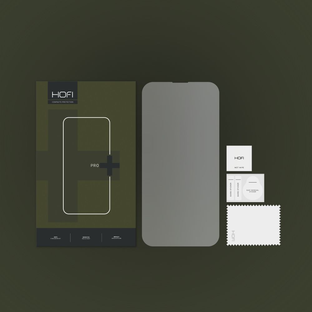 HOFI HOFI iPhone 14 Pro Skärmskydd Pro+ Härdat Glas Transparent