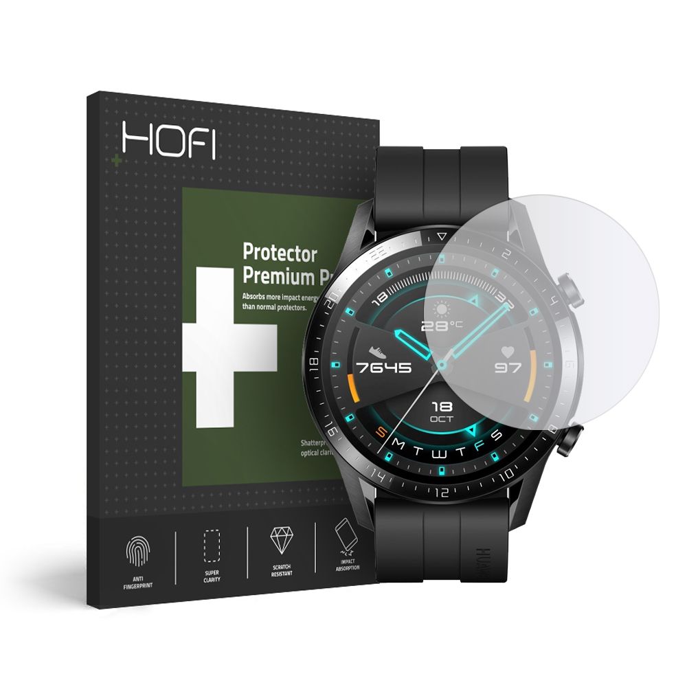 HOFI HOFI Huawei Watch GT 2 46 mm Skärmskydd Pro+ Härdat Glas