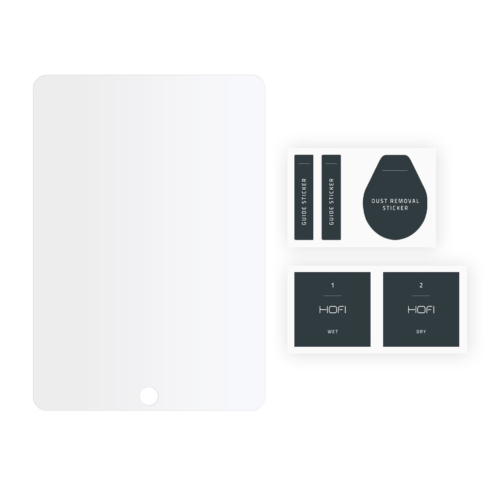 HOFI HOFI iPad 10.2 2019/2020/2021 Skärmskydd Pro+ Härdat Glas