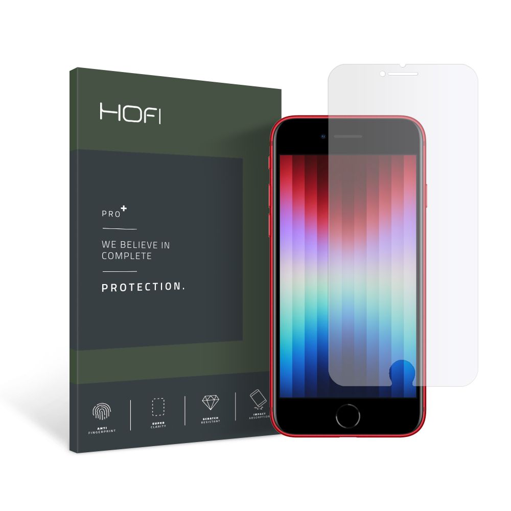 HOFI HOFI iPhone 7/8/SE Skärmskydd Pro+ Härdat Glas