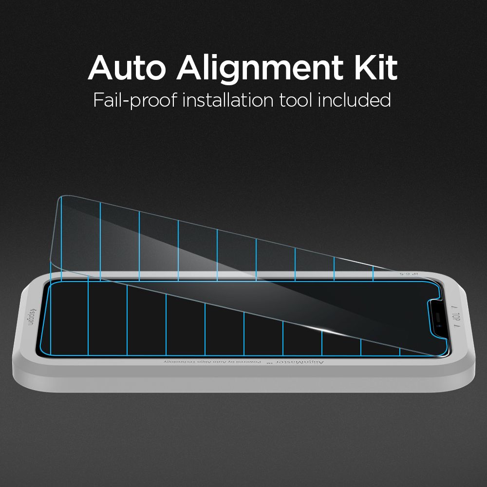 Spigen Spigen iPhone 11/ XR 2-PACK ALM Glas.tR Slim Härdat Glas