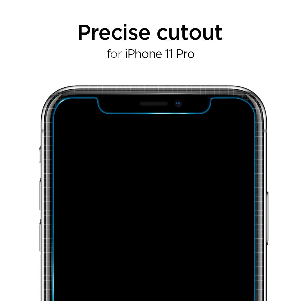 Spigen Spigen iPhone 11/ XR 2-PACK ALM Glas.tR Slim Härdat Glas