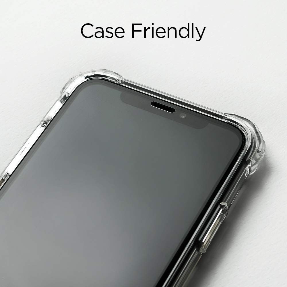 Spigen Spigen iPhone 11 Pro X / Xs Skärmskydd Glass FC Härdat Glas