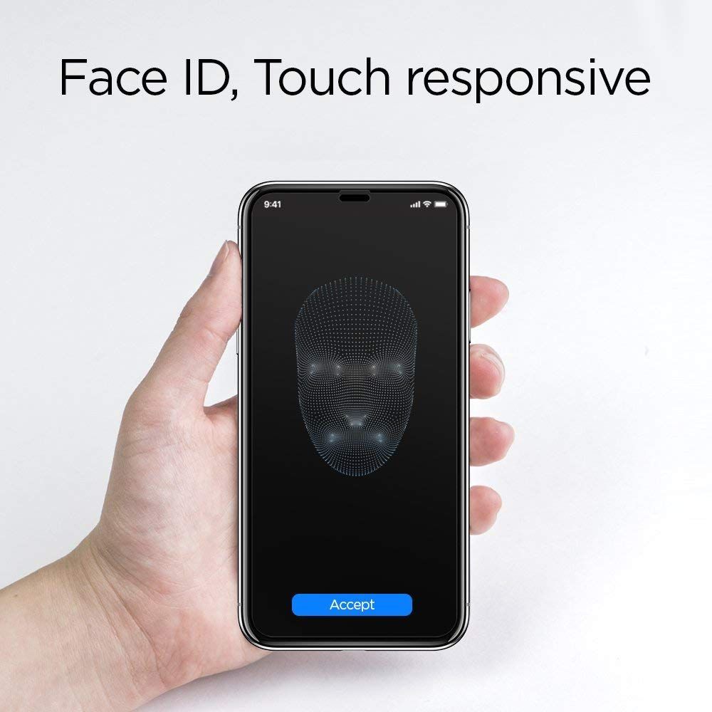 Spigen Spigen iPhone 11 Pro / X/Xs Skärmskydd Glass FC Härdat Glas