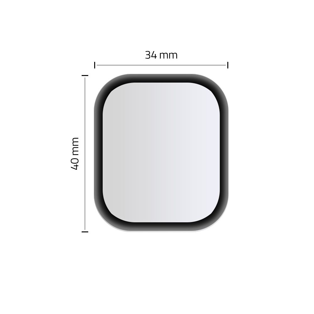 HOFI HOFI Apple Watch 44 mm Skärmskydd Hybrid Glas