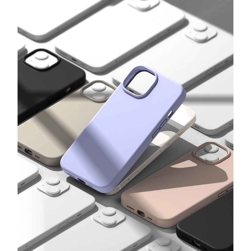 Ringke Ringke iPhone 14 Skal Silicone Lavender