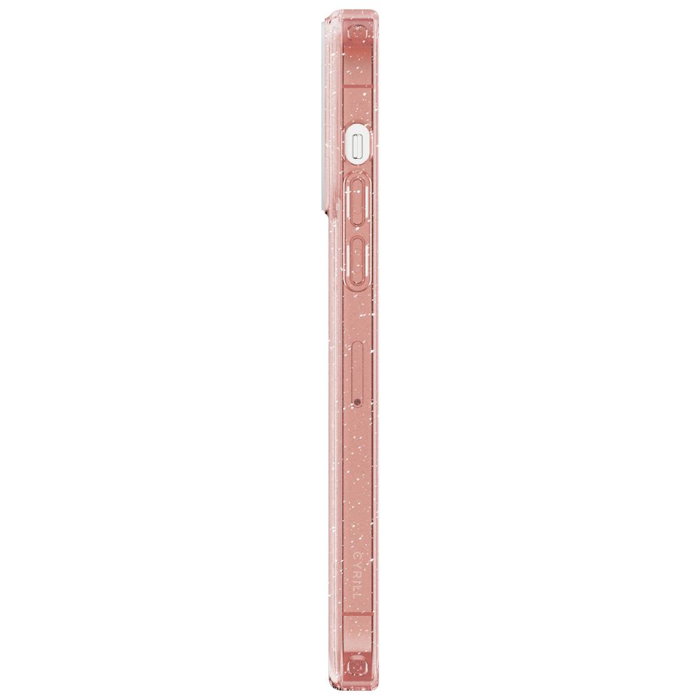Spigen Spigen Cyrill iPhone 14 Pro Skal + 2-PACK Skärmskydd Glitter Rosé