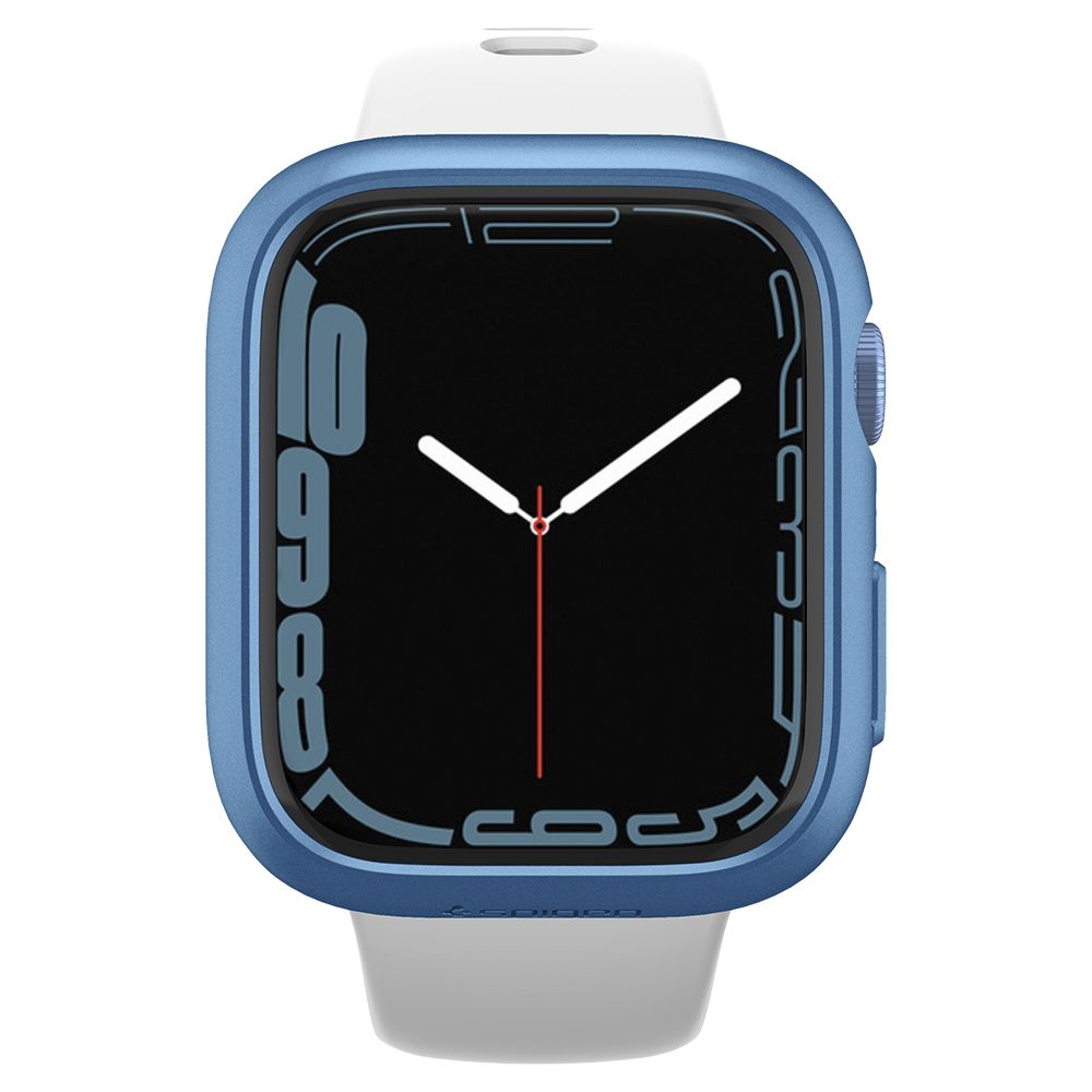 Spigen Spigen Apple Watch 7/8 45 mm Skal Thin Fit Blå