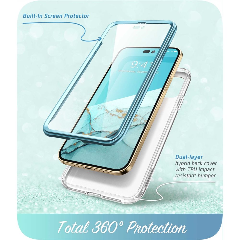 Supcase Supcase iPhone 14 Pro Max Skal Cosmo Ocean Blue