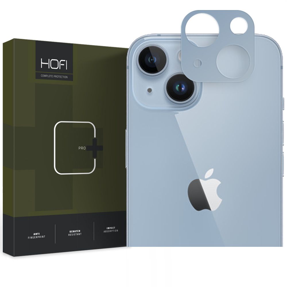 HOFI HOFI iPhone 15/15 Plus/14/14 Plus Linsskydd AluCam Pro+ Blå