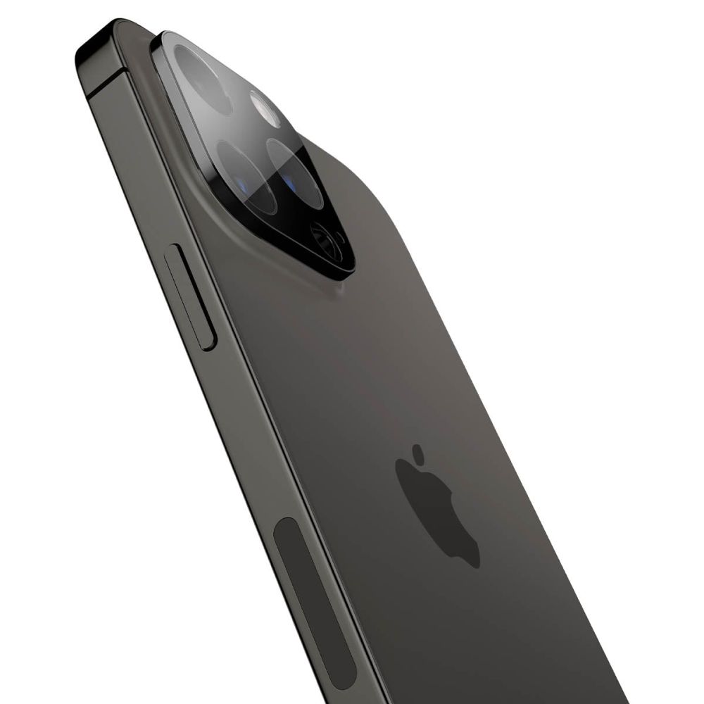 Spigen Spigen iPhone 14 Pro/Pro Max/15 Pro/Pro Max 2-PACK Optik GLAS.tR Linsskydd