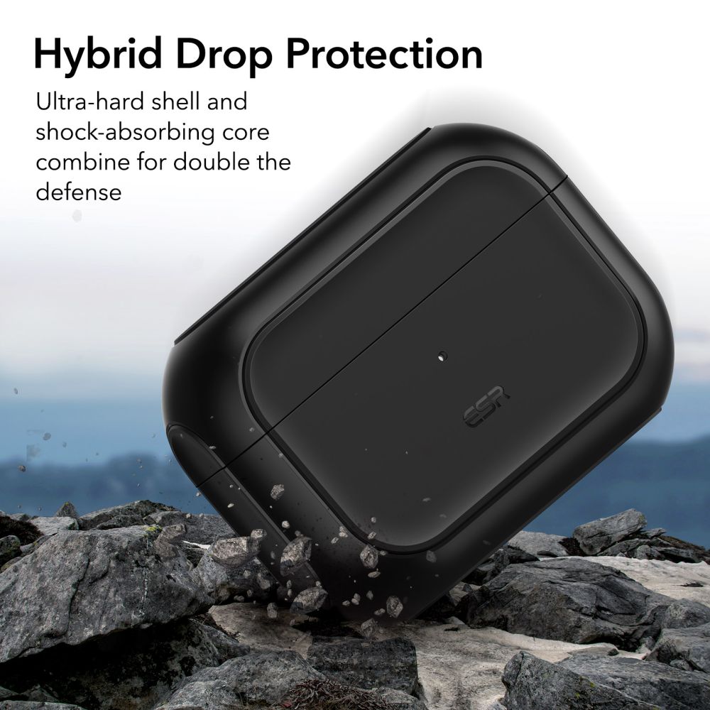 ESR ESR AirPods Pro 1/2 Fodral Orbit MagSafe HaloLock Svart