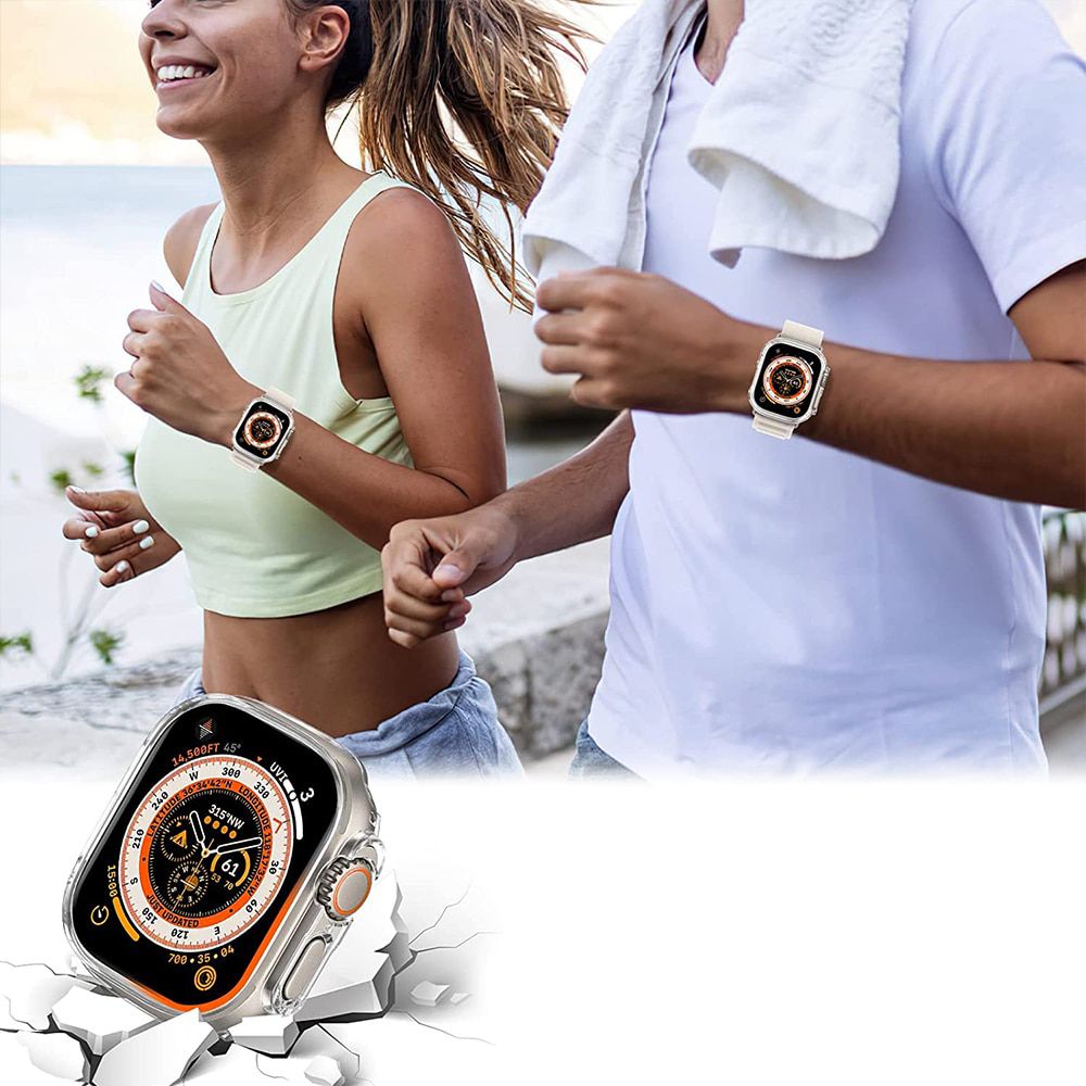 Tech-Protect Tech-Protect Apple Watch Ultra 49 mm Skal 360 Defense Transparent