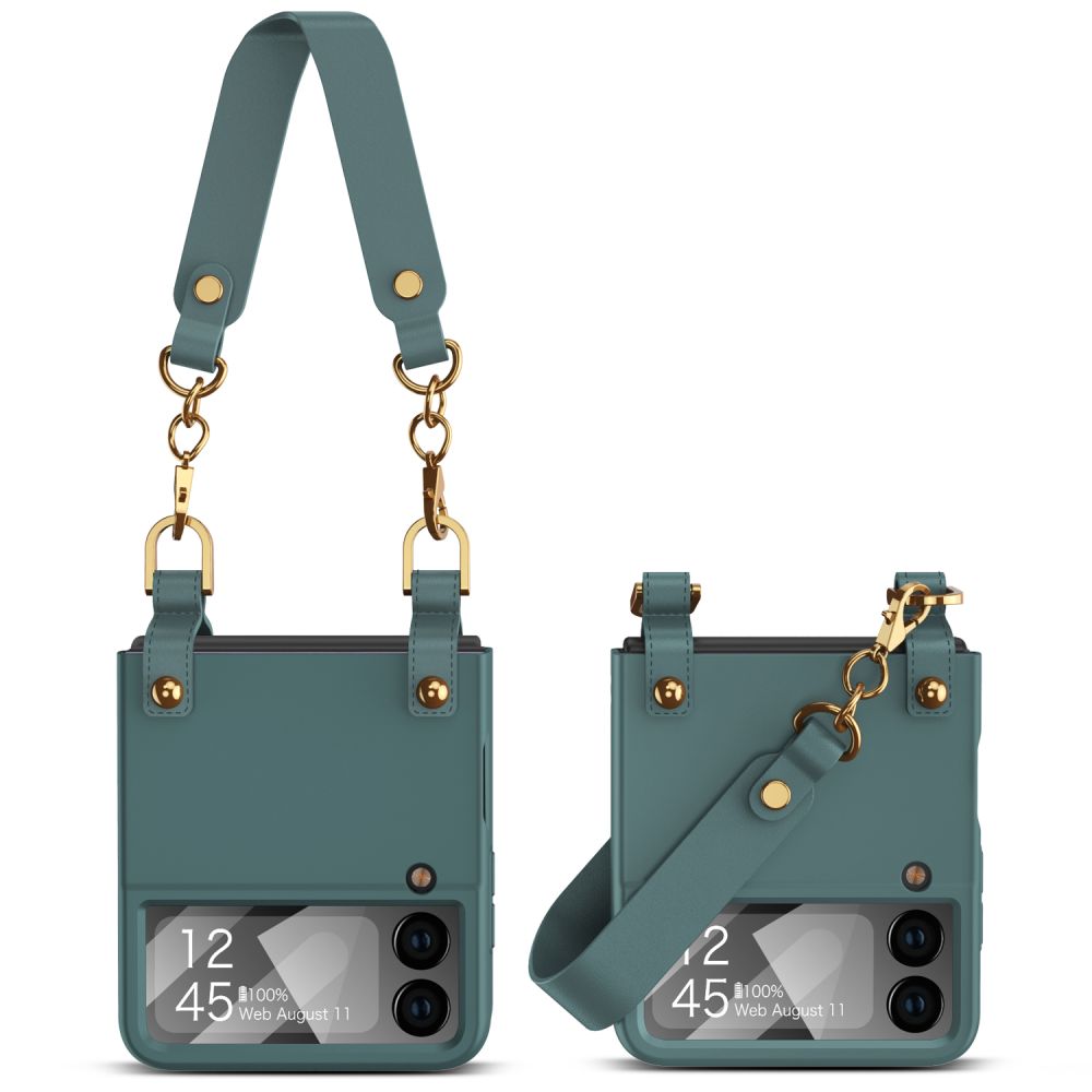 Tech-Protect Tech-Protect Galaxy Z Flip 4 Fodral Icon Chain Grön