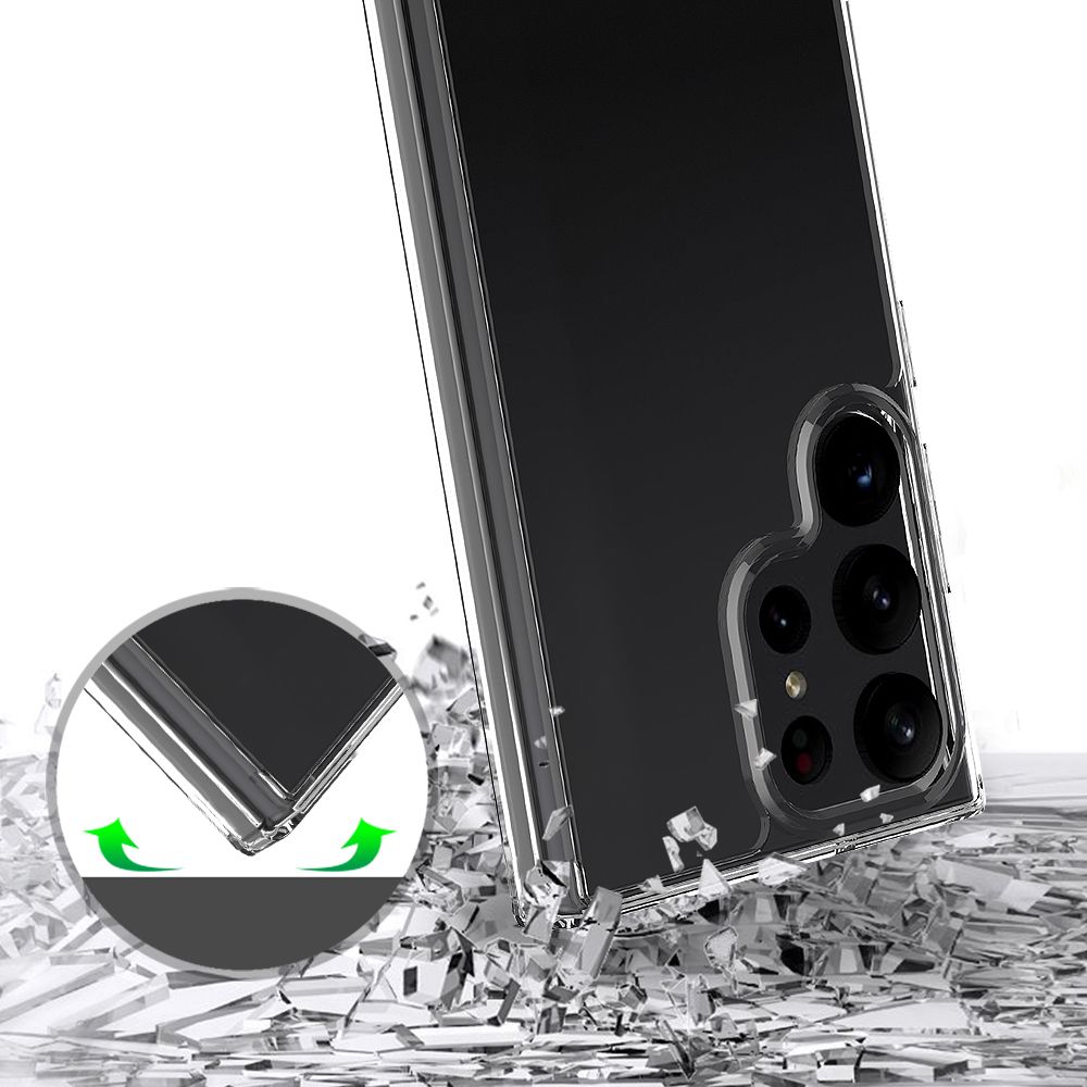 Tech-Protect Tech-Protect Galaxy S23 Ultra Skal FlexAir Hybrid Transparent