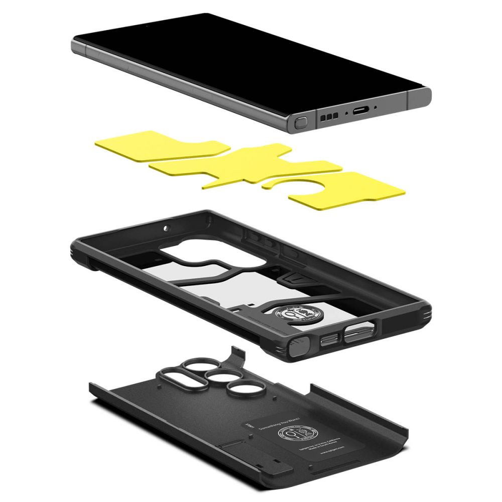 Spigen Spigen Galaxy S23 Ultra Skal Tough Armor Svart