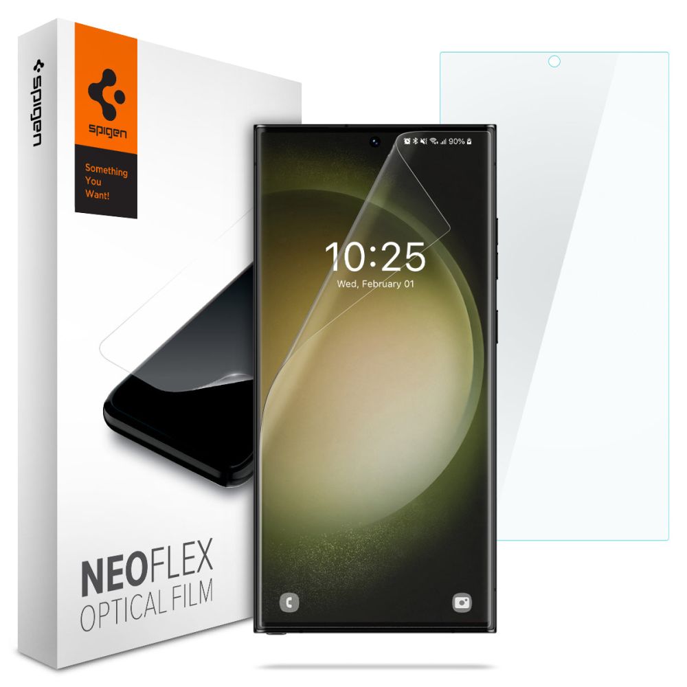 Spigen Spigen Galaxy S23 Ultra 2-PACK Neo Flex HD Skärmskydd