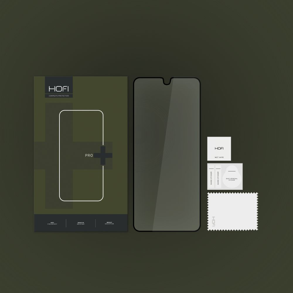 HOFI HOFI Galaxy A14 4G/5G Skärmskydd Heltäckande Svart