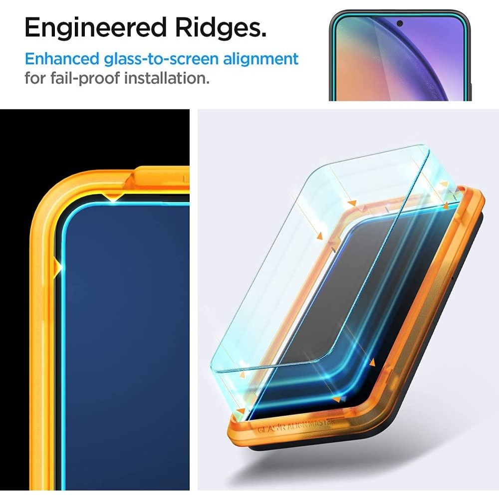 Spigen Spigen Galaxy A54 5G 2-PACK Skärmskydd ALM Glas.tR